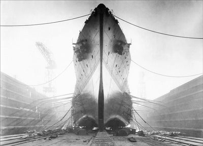 Boats, Vintage and Black and White Photography