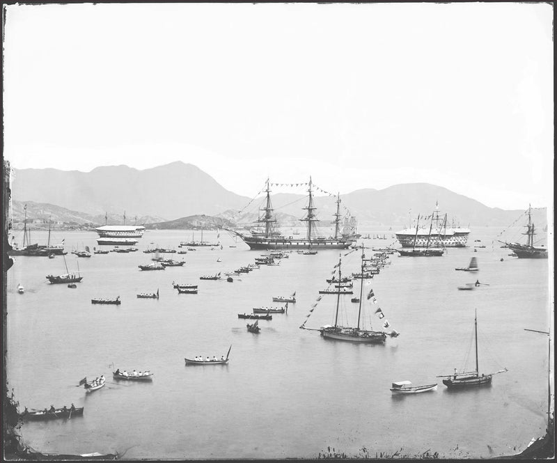 The Harbor of Hong Kong