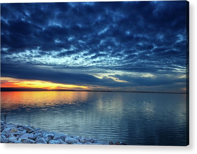 Devils Lake, North Dakota / Art Photo - Acrylic Print