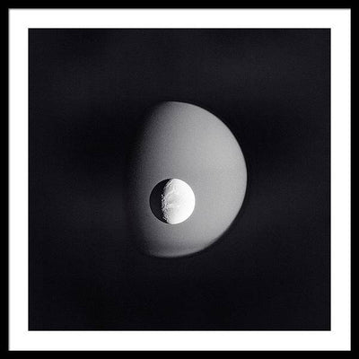 Dione and Titan / Art Photo - Framed Print