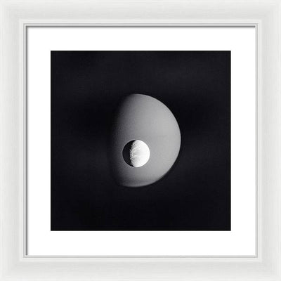 Dione and Titan / Art Photo - Framed Print