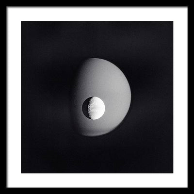 Dione and Titan / Art Photo - Framed Print