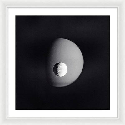 Dione and Titan / Art Photo - Framed Print