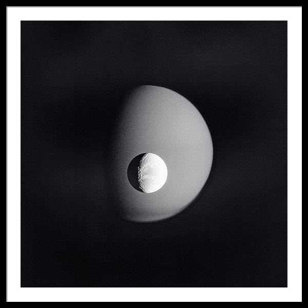 Dione and Titan / Art Photo - Framed Print