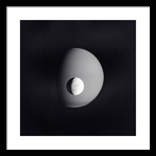 Dione and Titan / Art Photo - Framed Print