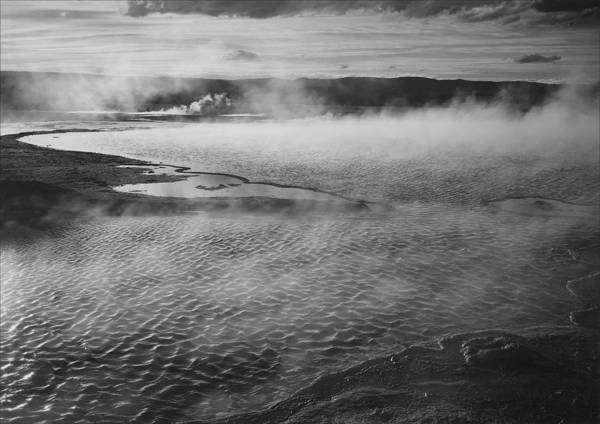 Fountain Geyser Pool, Yellowstone National Park, Wyoming / Art Photo - Art Print