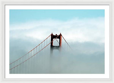 Golden Gate Bridge, San Francisco / Art Photo - Framed Print