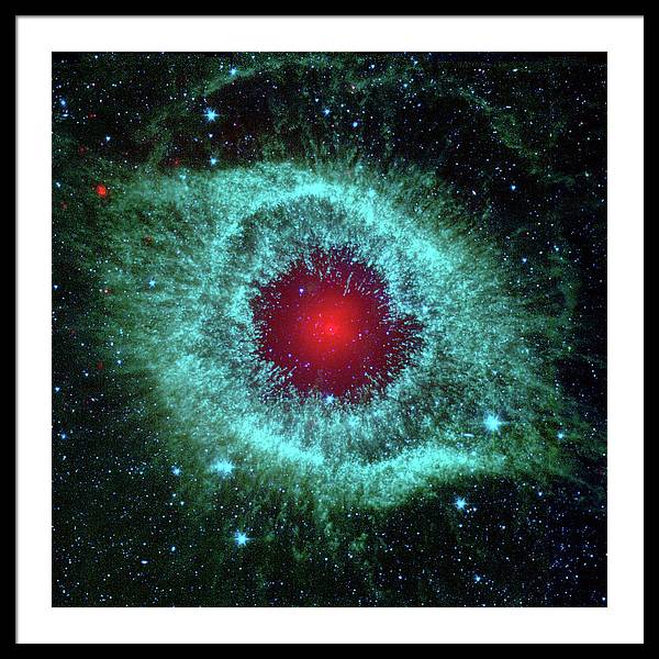 Helix Nebula / Art Photo - Framed Print