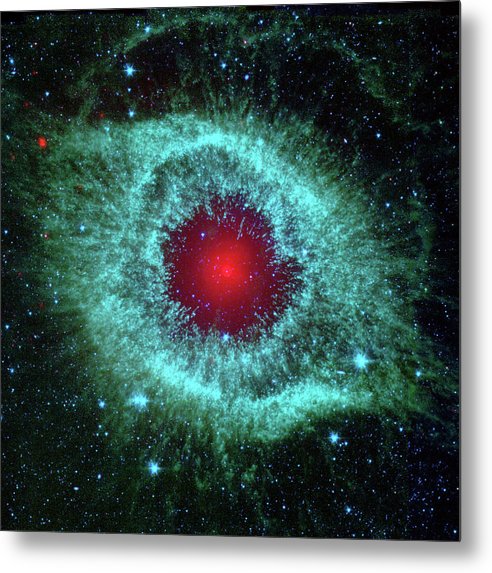 Helix Nebula / Art Photo - Metal Print