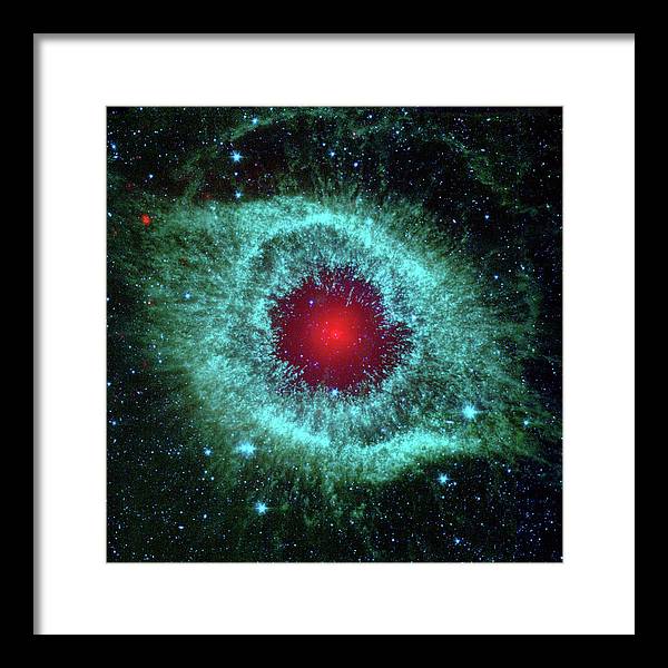 Helix Nebula / Art Photo - Framed Print