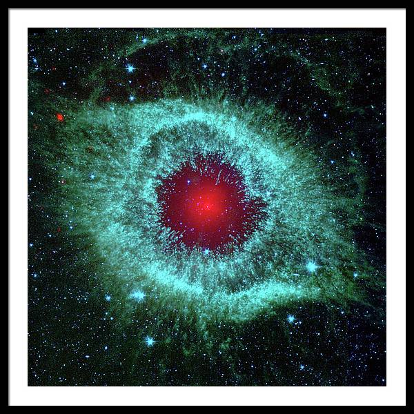 Helix Nebula / Art Photo - Framed Print