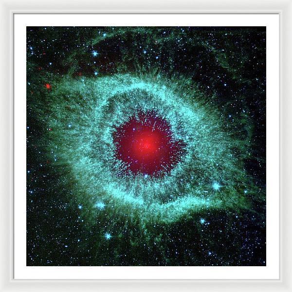 Helix Nebula / Art Photo - Framed Print