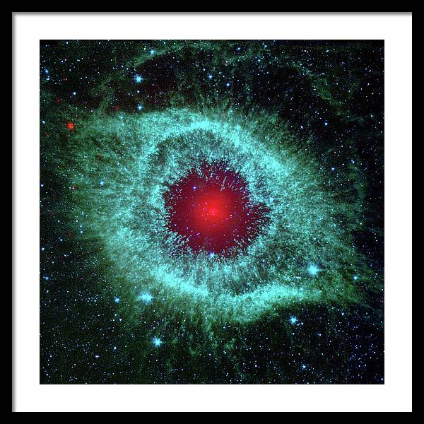 Helix Nebula / Art Photo - Framed Print