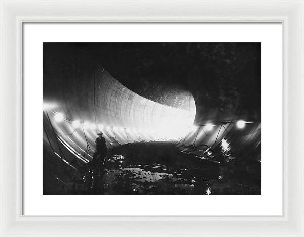 Hoover Dam, Boulder City, Nevada / Art Photo - Framed Print