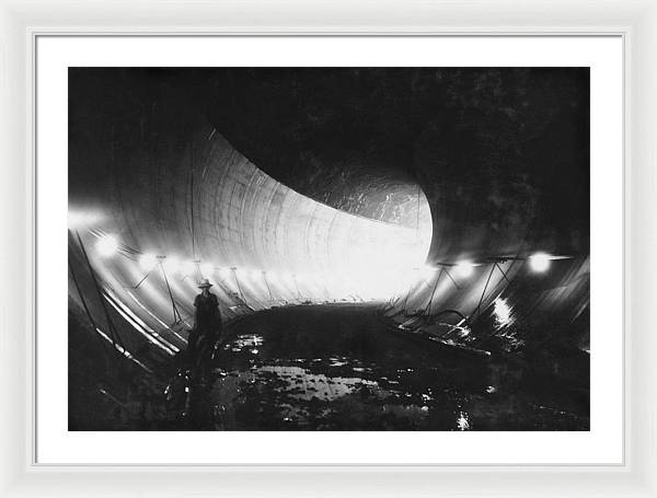 Hoover Dam, Boulder City, Nevada / Art Photo - Framed Print