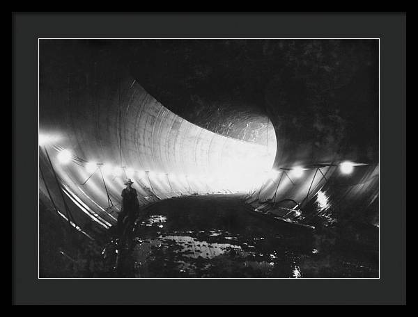 Hoover Dam, Boulder City, Nevada / Art Photo - Framed Print