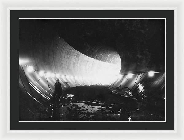 Hoover Dam, Boulder City, Nevada / Art Photo - Framed Print