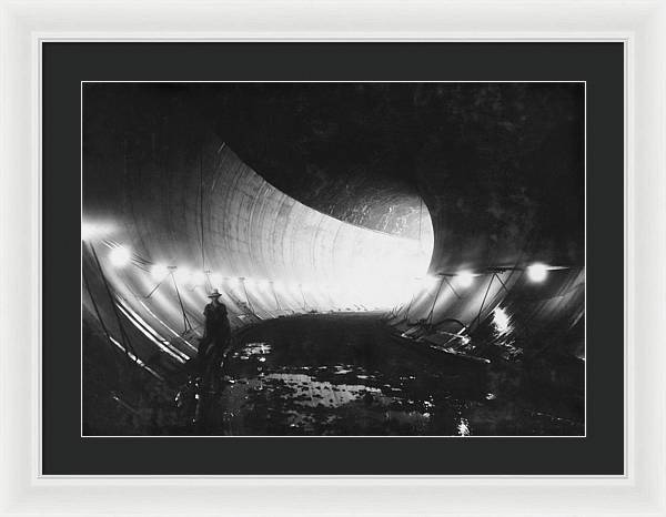 Hoover Dam, Boulder City, Nevada / Art Photo - Framed Print