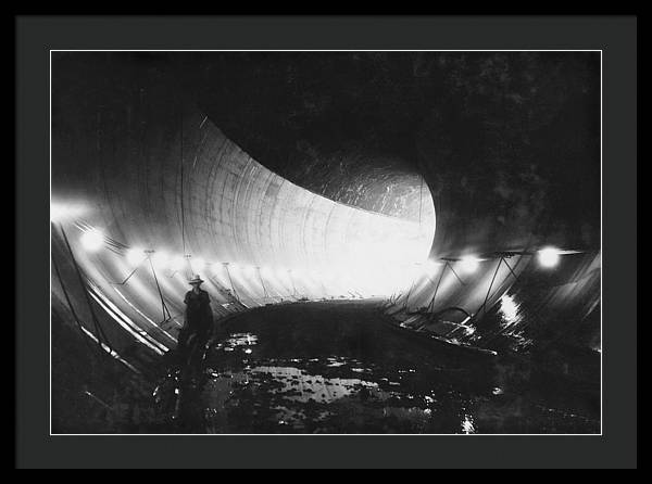 Hoover Dam, Boulder City, Nevada / Art Photo - Framed Print