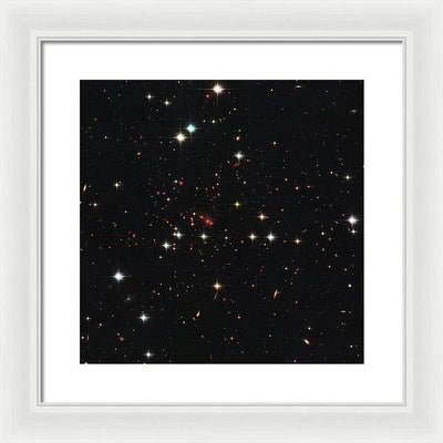 Massive Galaxy Cluster / Art Photo - Framed Print