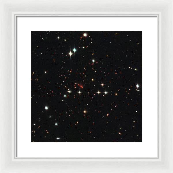 Massive Galaxy Cluster / Art Photo - Framed Print