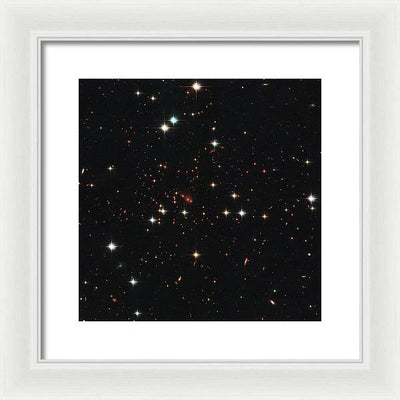 Massive Galaxy Cluster / Art Photo - Framed Print