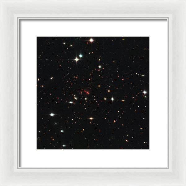 Massive Galaxy Cluster / Art Photo - Framed Print