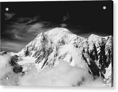 Mount McKinley in Alaska's Denali Park - Acrylic Print