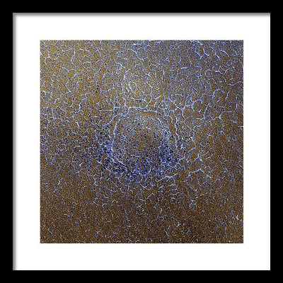 Planet Mars - detail #r93 / Art Photo - Framed Print