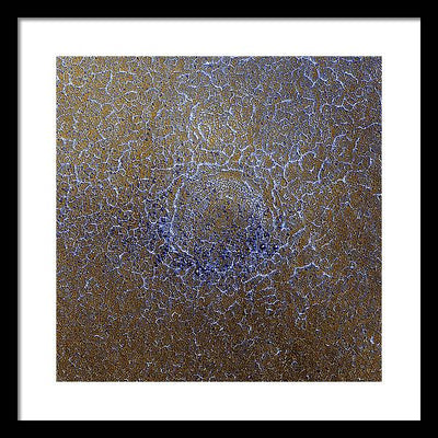 Planet Mars - detail #r93 / Art Photo - Framed Print