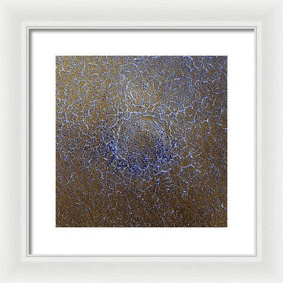 Planet Mars - detail #r93 / Art Photo - Framed Print