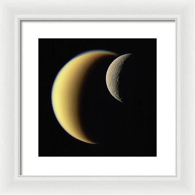 Rhea and Titan / Art Photo - Framed Print