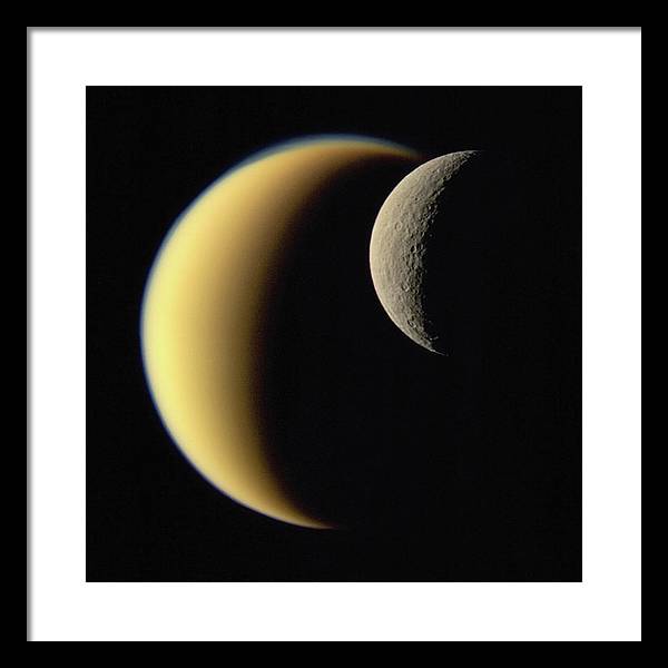 Rhea and Titan / Art Photo - Framed Print