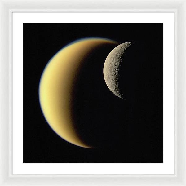 Rhea and Titan / Art Photo - Framed Print