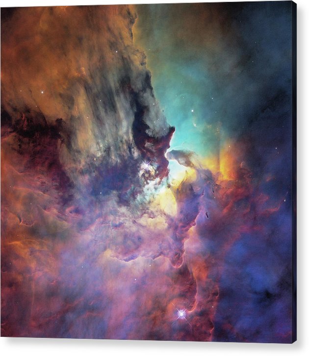 Stellar Nursery Full of Birth and Destruction / Art Photo - Acrylic Print