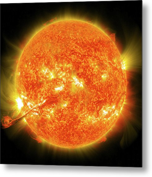 Sun / Art Photo - Metal Print