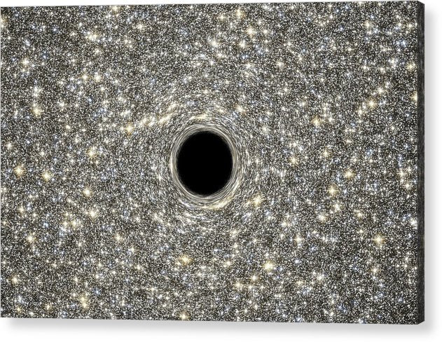 Supermassive Black Hole / Art Photo - Acrylic Print