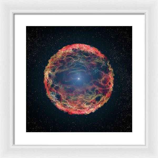 Supernova 1993J / Art Photo - Framed Print