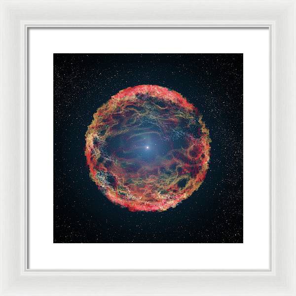 Supernova 1993J / Art Photo - Framed Print