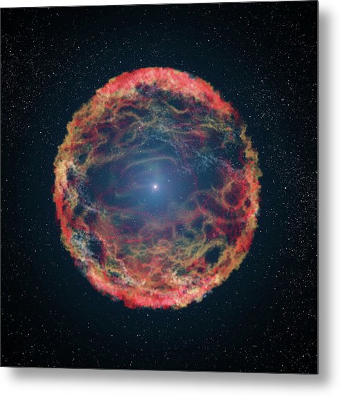 Supernova 1993J / Art Photo - Metal Print