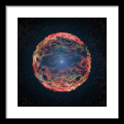 Supernova 1993J / Art Photo - Framed Print