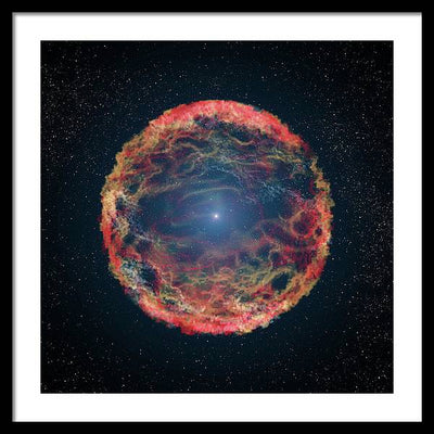 Supernova 1993J / Art Photo - Framed Print