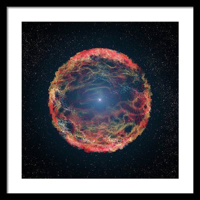 Supernova 1993J / Art Photo - Framed Print