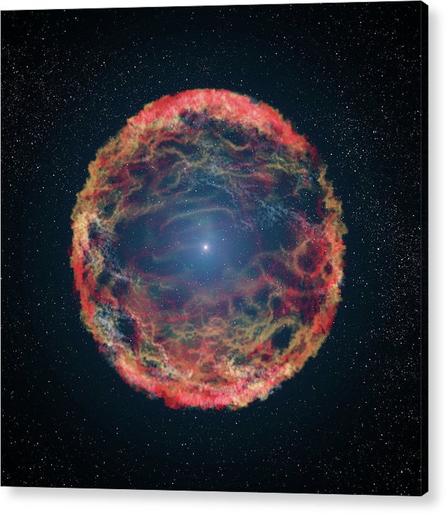 Supernova 1993J / Art Photo - Acrylic Print