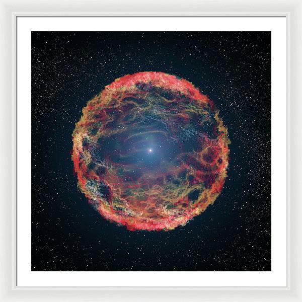 Supernova 1993J / Art Photo - Framed Print