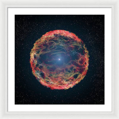 Supernova 1993J / Art Photo - Framed Print