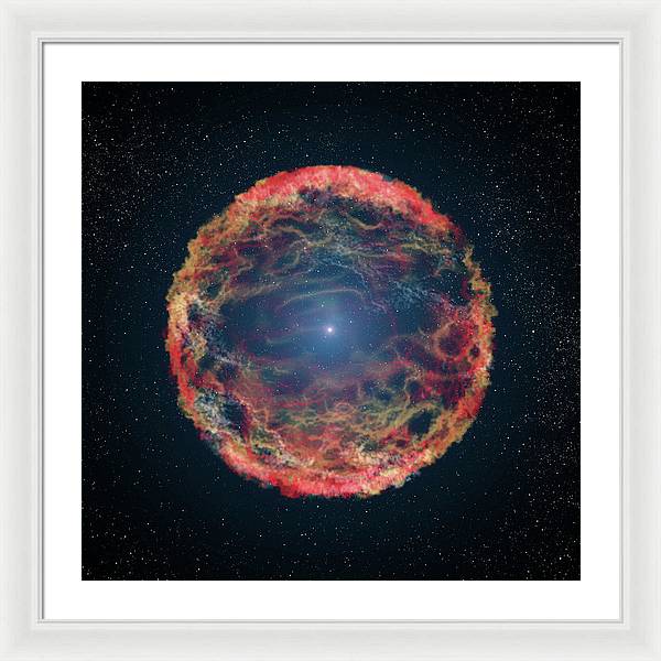 Supernova 1993J / Art Photo - Framed Print