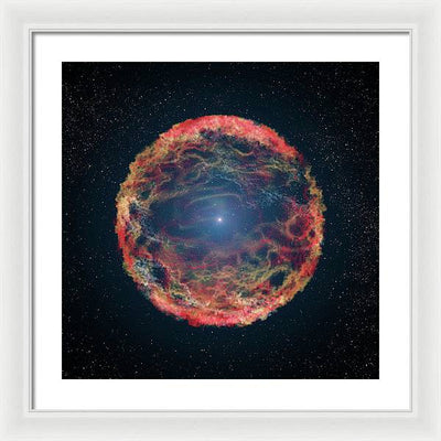 Supernova 1993J / Art Photo - Framed Print