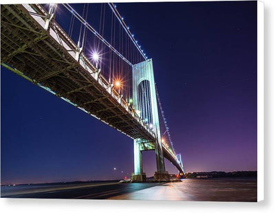 Suspension Bridge / Art Photo - Canvas Print