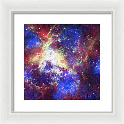 Tarantula Nebula / Art Photo - Framed Print